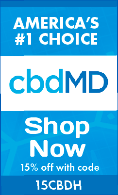 cbdMD - 15% de descuento con código: 15CBDH