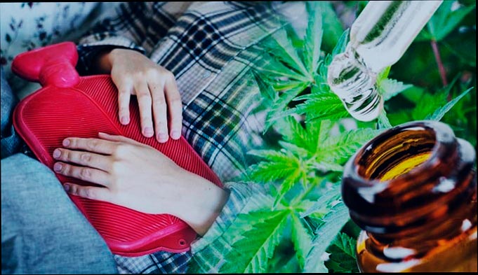 Usar CBD mientras tiene cólicos menstruales