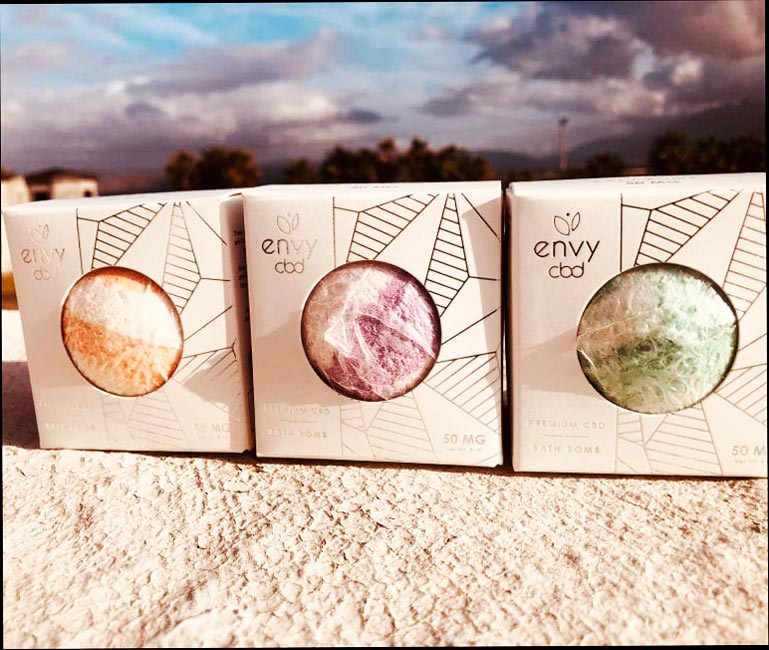 Envy CBD Bath Bombs