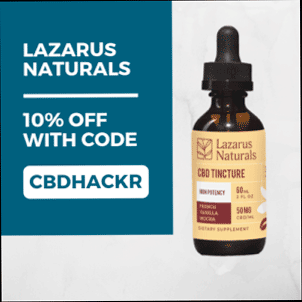 10% de descuento en Lazarus Naturals con el código CBDHACKR