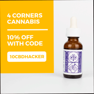 10% de descuento en 4 Corners Cannabis con el código 10CBDHACKER