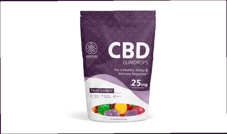 Gomitas de CBD de cáñamo