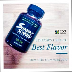 Sunday Scaries: Elección del editor, mejor sabor, mejores gomitas de CBD 2019