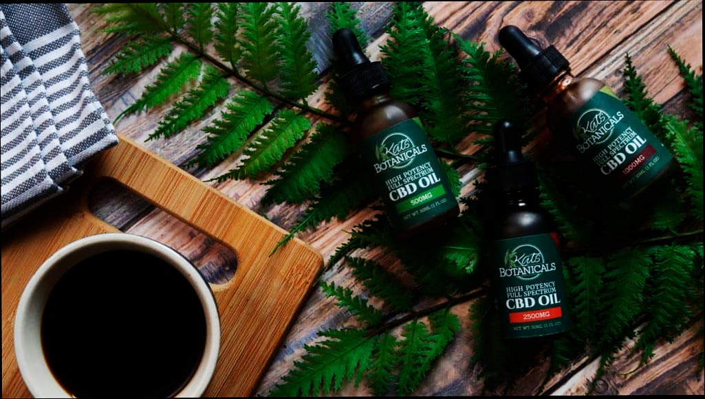 Kats Botanicals CBD y café