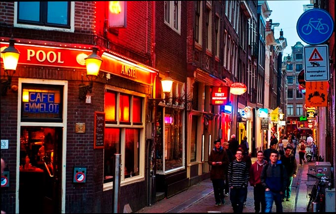 Callejones en Amsterdam