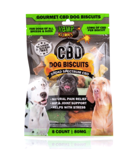 galletas para perros hempbombs cbd