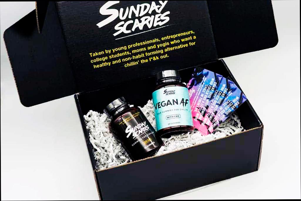 Sunday Scaries CBD Gummies opiniones | Revisión de Sunday Scaries - Origen del CBD